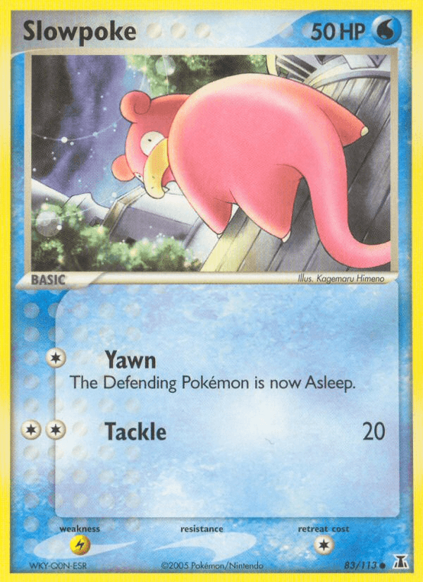 Slowpoke Delta Species card