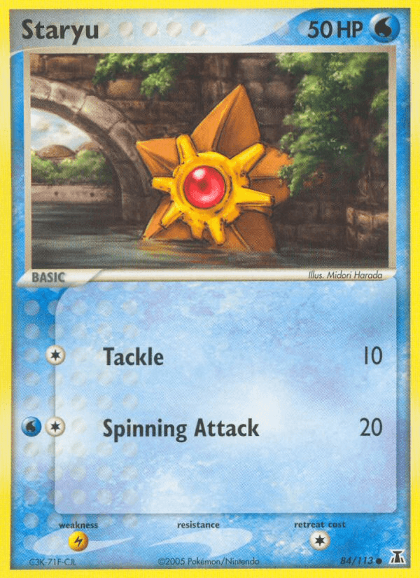 Staryu Delta Species card