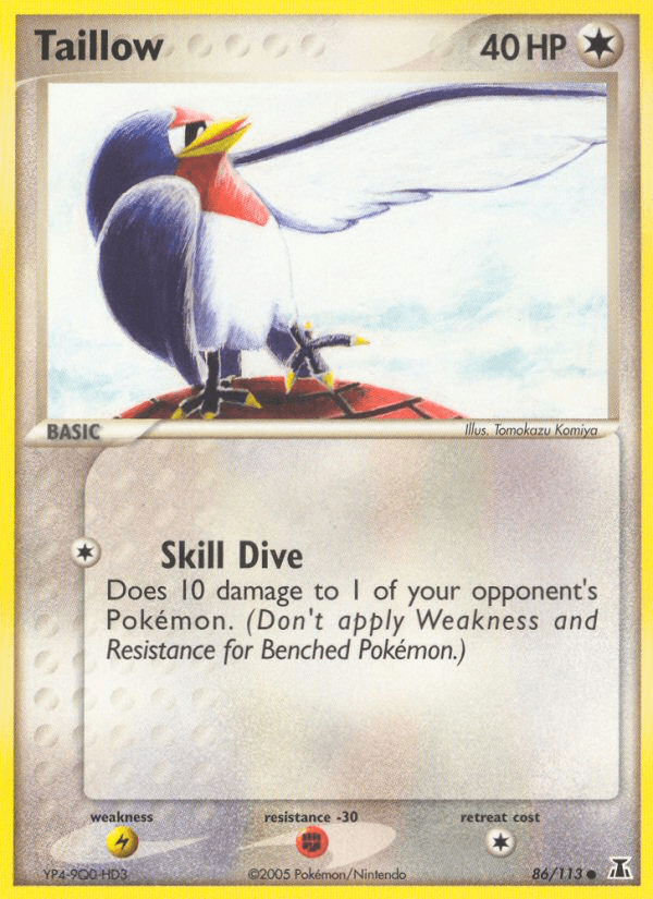 Taillow Delta Species card