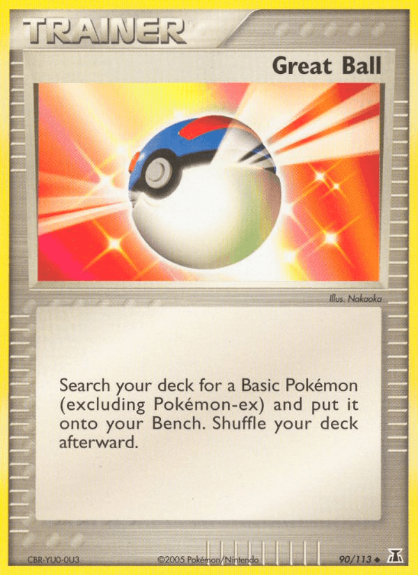 Great Ball Delta Species card