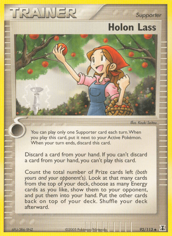 Holon Lass Delta Species card