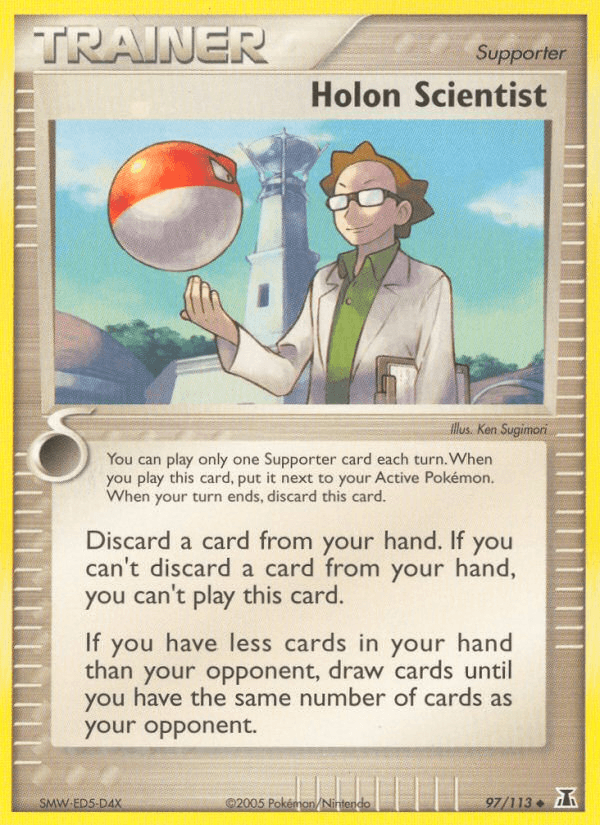 Holon Scientist Delta Species card