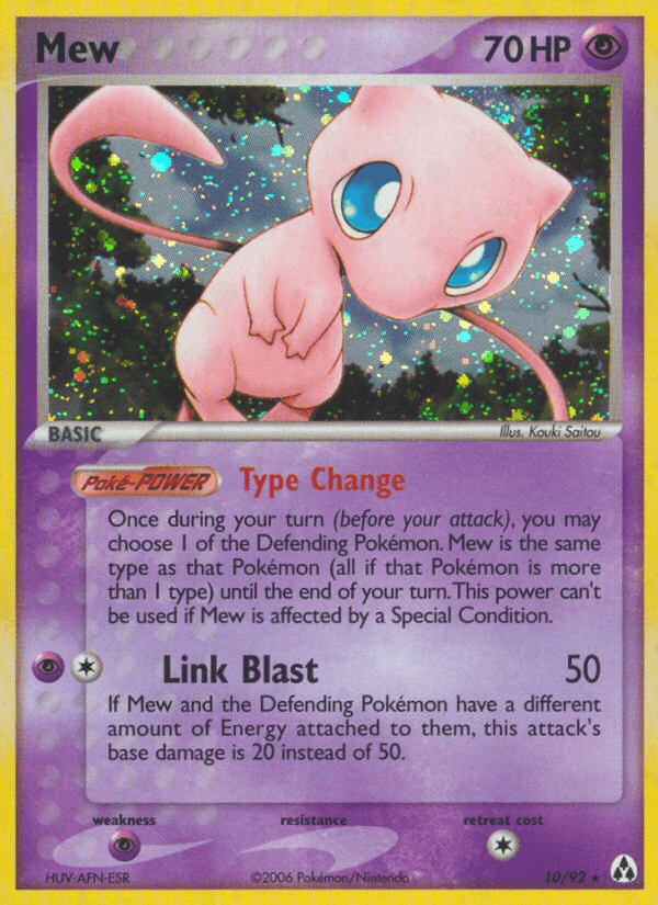 Mew Legend Maker card