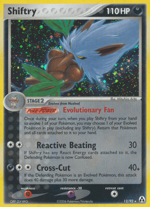 Shiftry Legend Maker card
