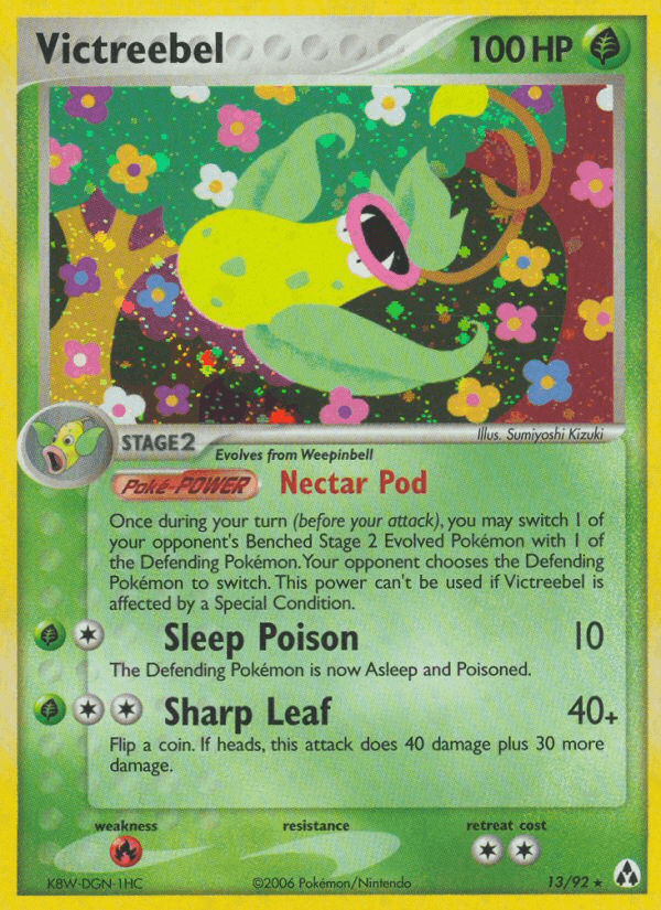 Victreebel Legend Maker card
