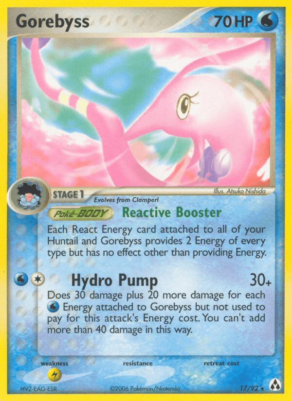 Gorebyss Legend Maker card