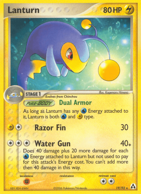 Lanturn Legend Maker card