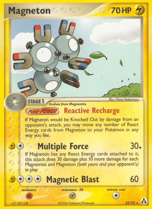 Magneton Legend Maker card