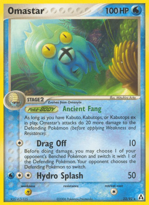 Omastar Legend Maker card