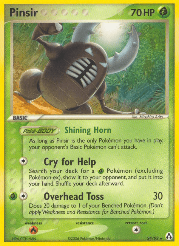 Pinsir Legend Maker card