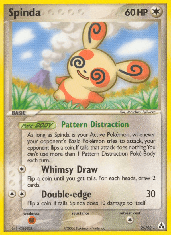 Spinda Legend Maker card