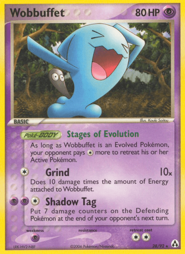 Wobbuffet Legend Maker card