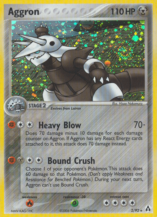 Aggron Legend Maker card