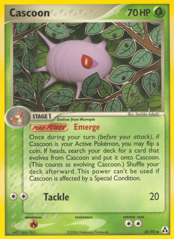 Cascoon Legend Maker card