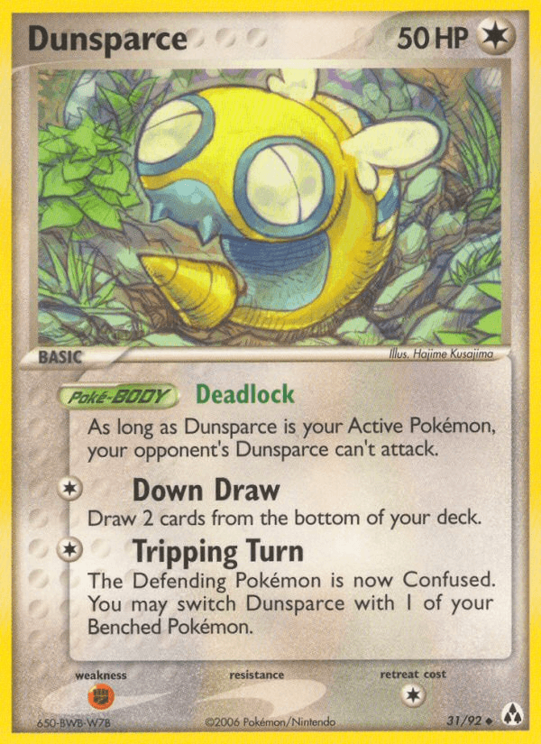Dunsparce Legend Maker card