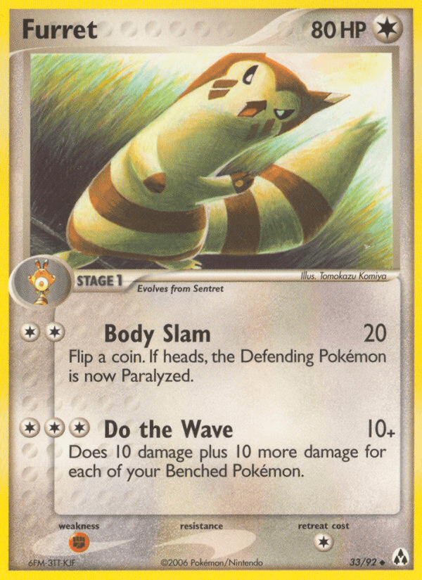 Furret Legend Maker card