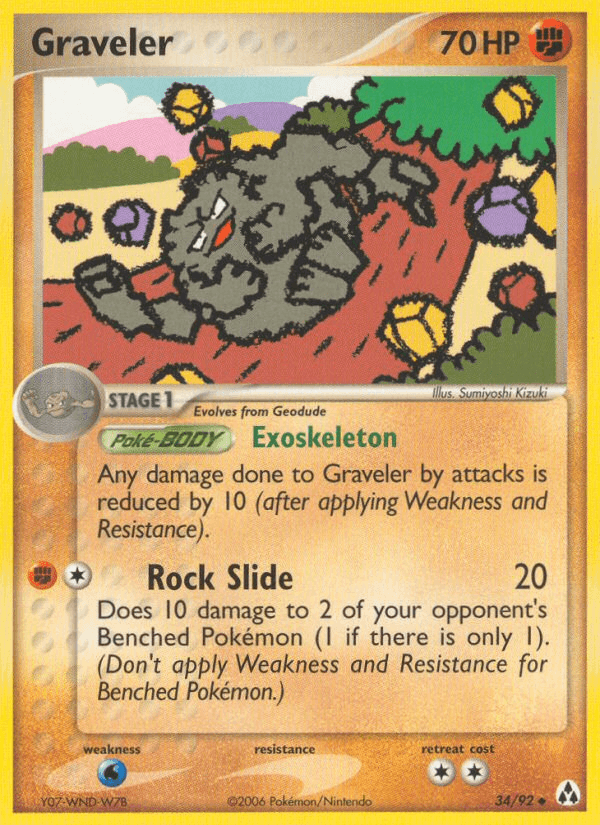 Graveler Legend Maker card