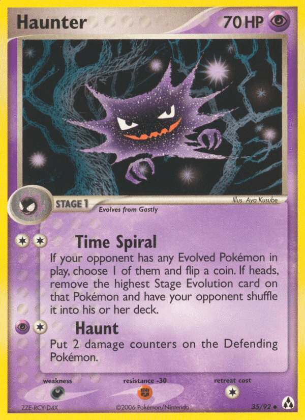 Haunter Legend Maker card