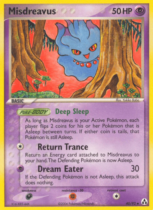 Misdreavus Legend Maker card