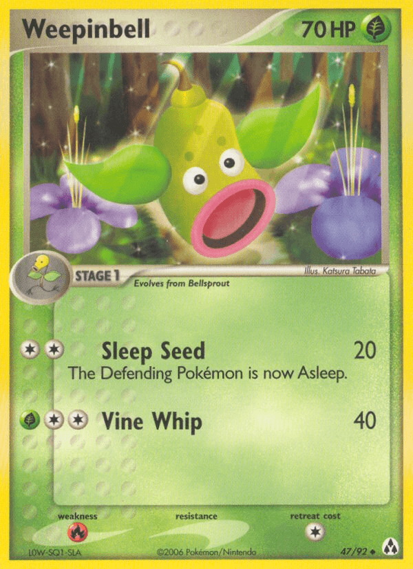 Weepinbell Legend Maker card