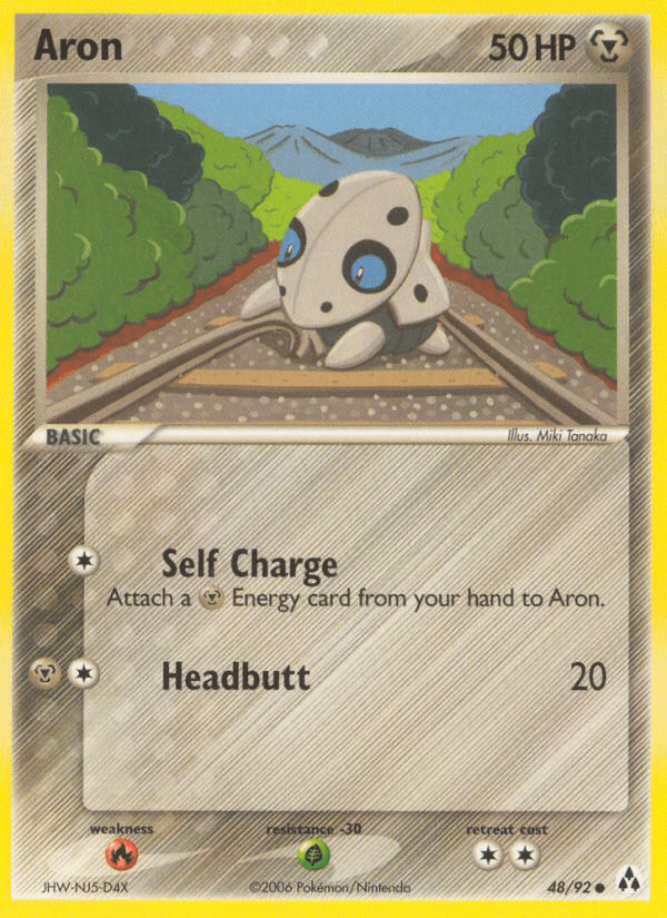 Aron Legend Maker card