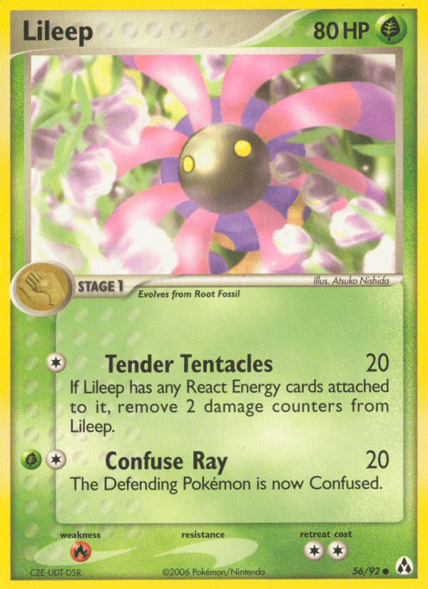 Lileep Legend Maker card