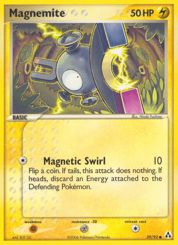 Magnemite Legend Maker card