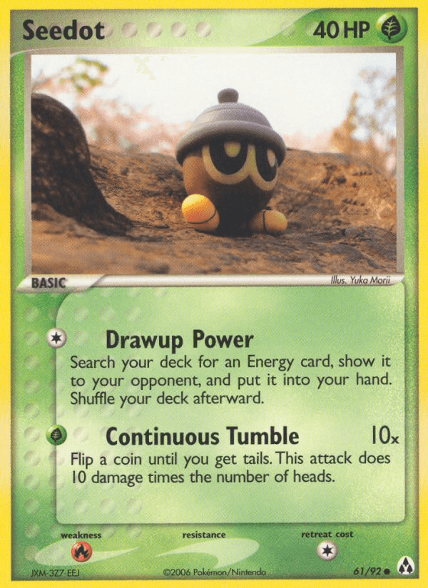 Seedot Legend Maker card