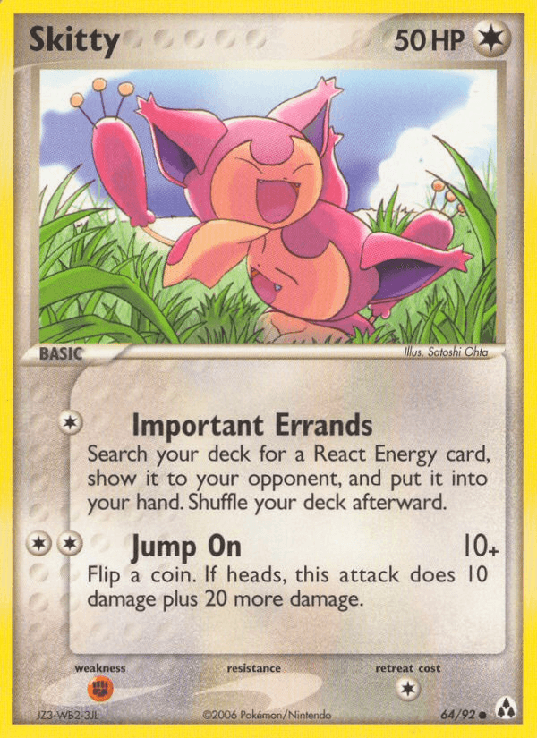 Skitty Legend Maker card