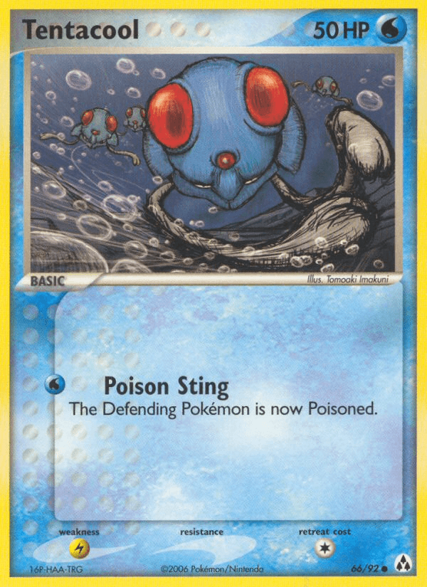 Tentacool Legend Maker card