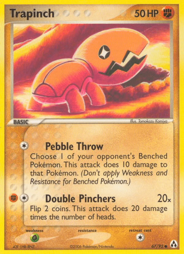 Trapinch Legend Maker card