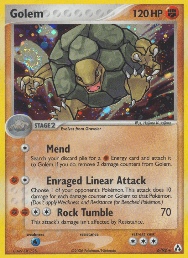Golem Legend Maker card
