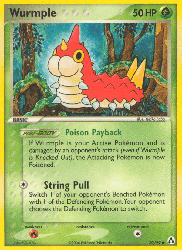 Wurmple Legend Maker card