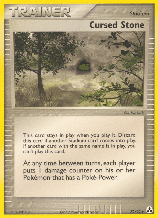 Cursed Stone Legend Maker card