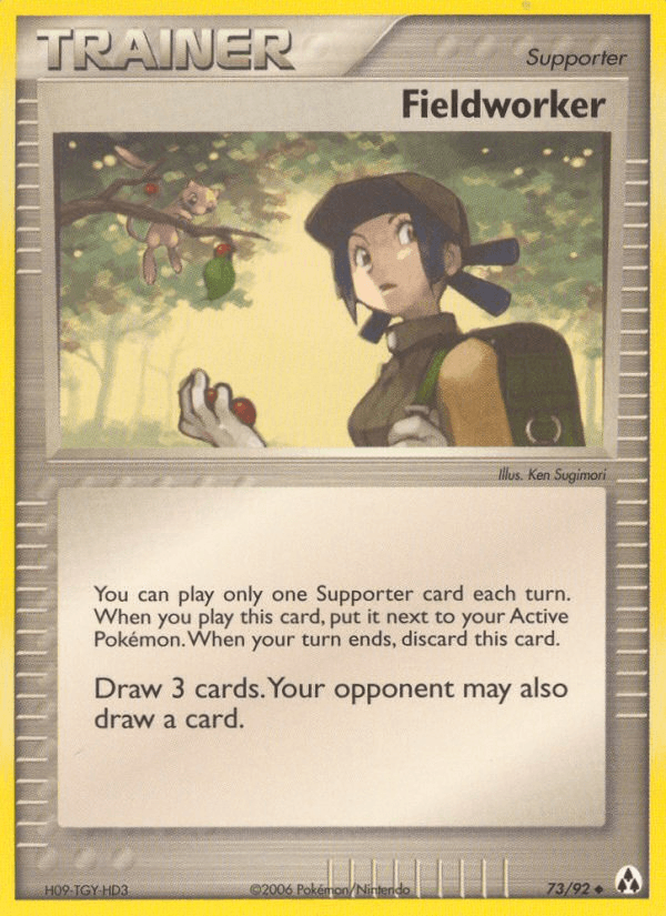 Fieldworker Legend Maker card