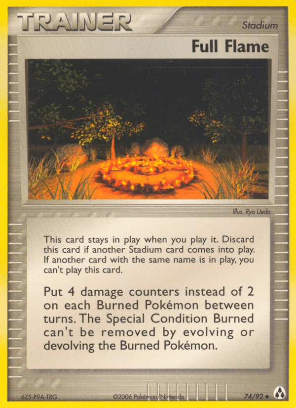 Full Flame Legend Maker card