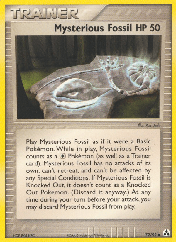 Mysterious Fossil Legend Maker card