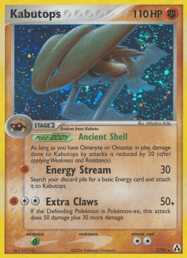 Kabutops Legend Maker card