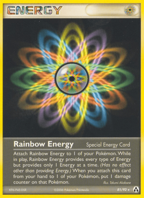 Rainbow Energy Legend Maker card