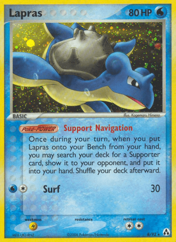 Lapras Legend Maker card
