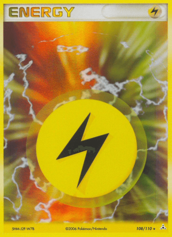 Lightning Energy Holon Phantoms card