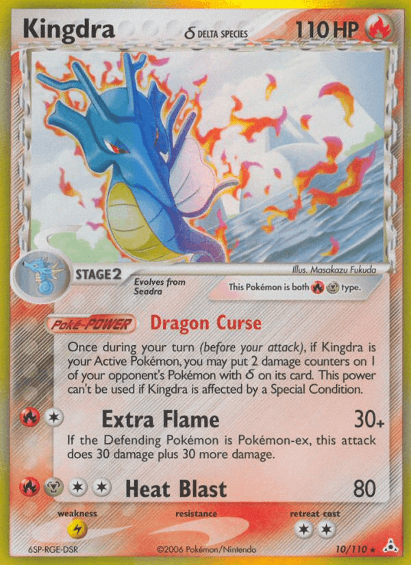 Kingdra δ Holon Phantoms card