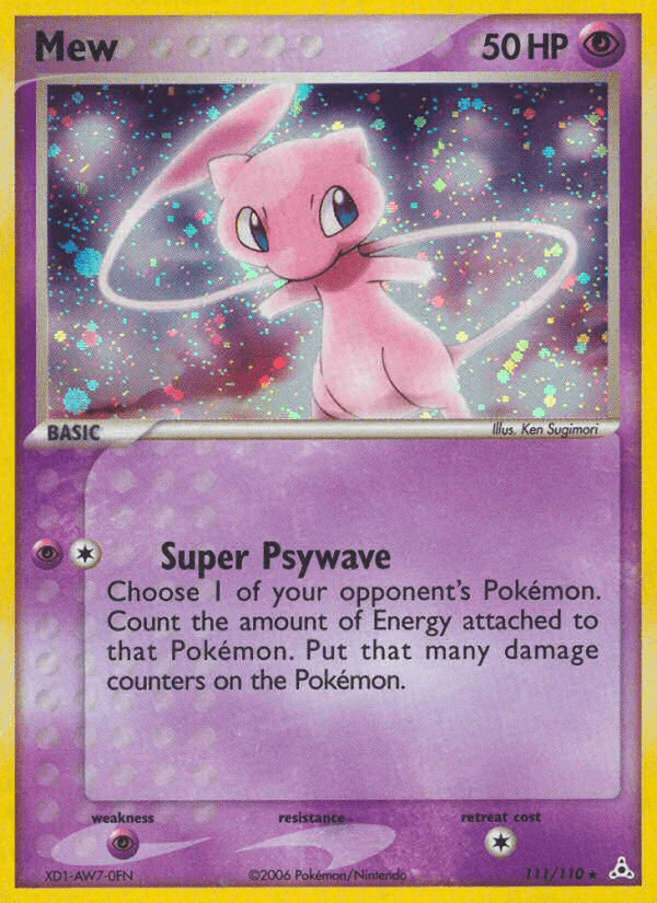 Mew 寶可夢 card