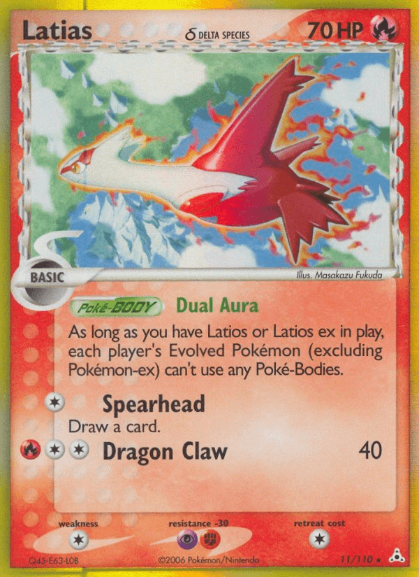 Latias δ Holon Phantoms card