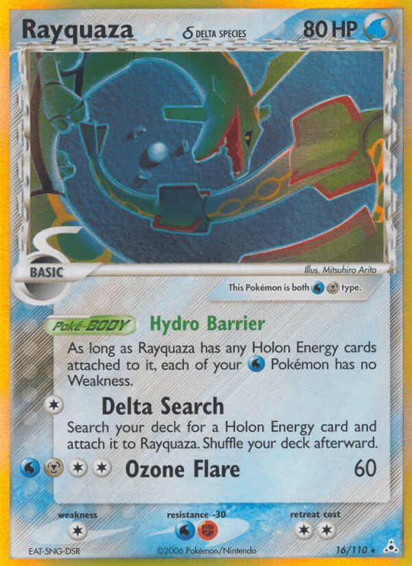 Rayquaza δ Holon Phantoms card