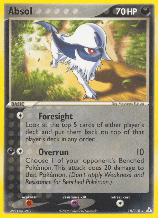 Absol Holon Phantoms card