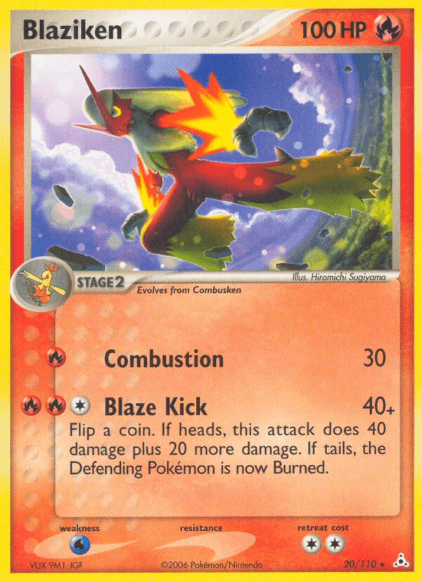 Blaziken Holon Phantoms card