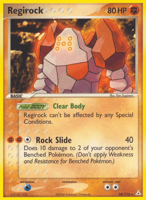 Regirock Holon Phantoms card