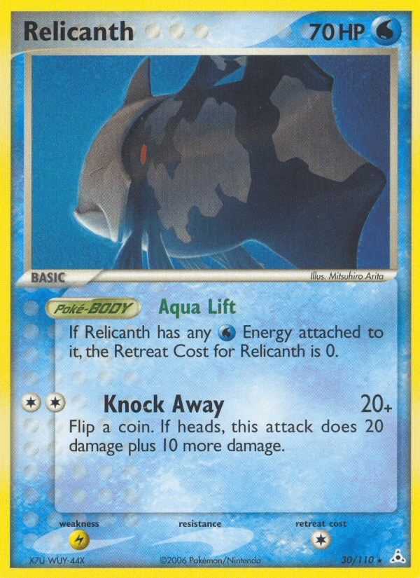 Relicanth Holon Phantoms card