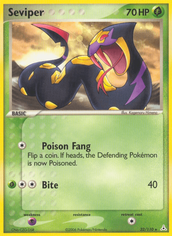 Seviper Holon Phantoms card